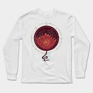 Red Lotus Long Sleeve T-Shirt